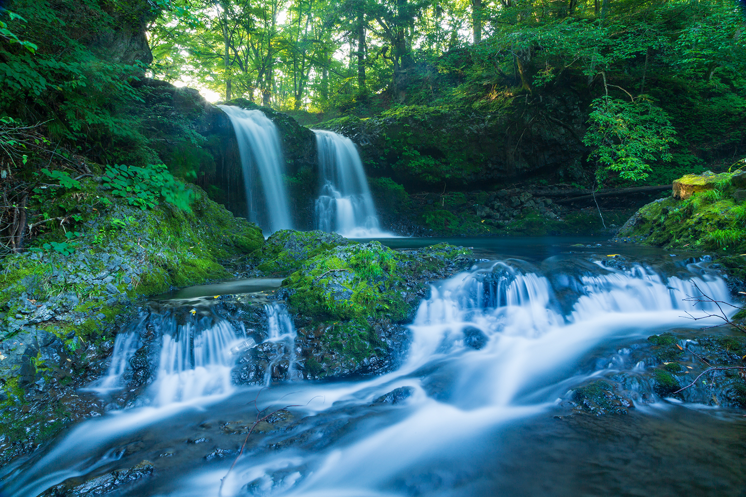 water of Fujiyoshida